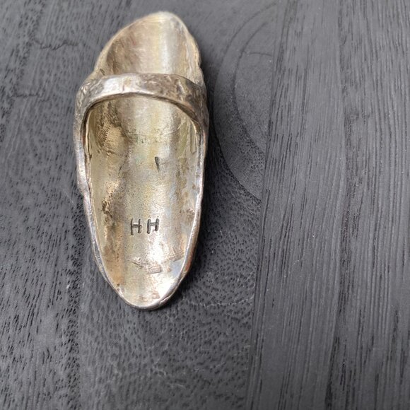 NAVAJO Helen Harrison Signed Sterling Silver Handmade RING (Size 7) Vintage 2.5” - Picture 6 of 12